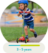 Scramble top bug scooter